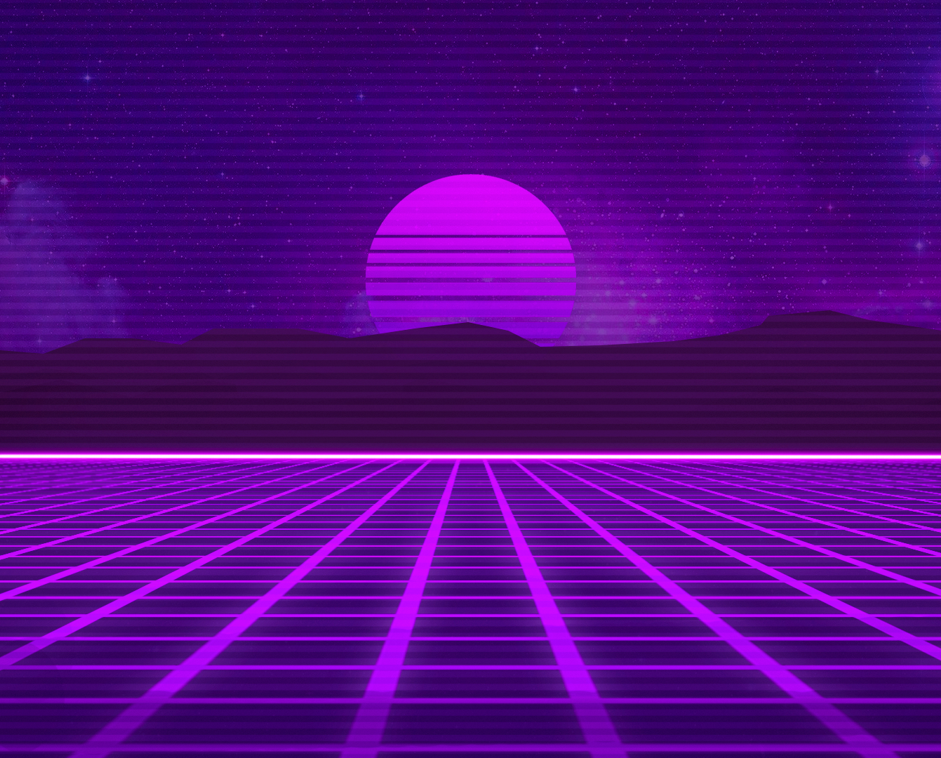 Retrovava or what to do if you don't know how to photoshop - My, Retrowave, Photoshop