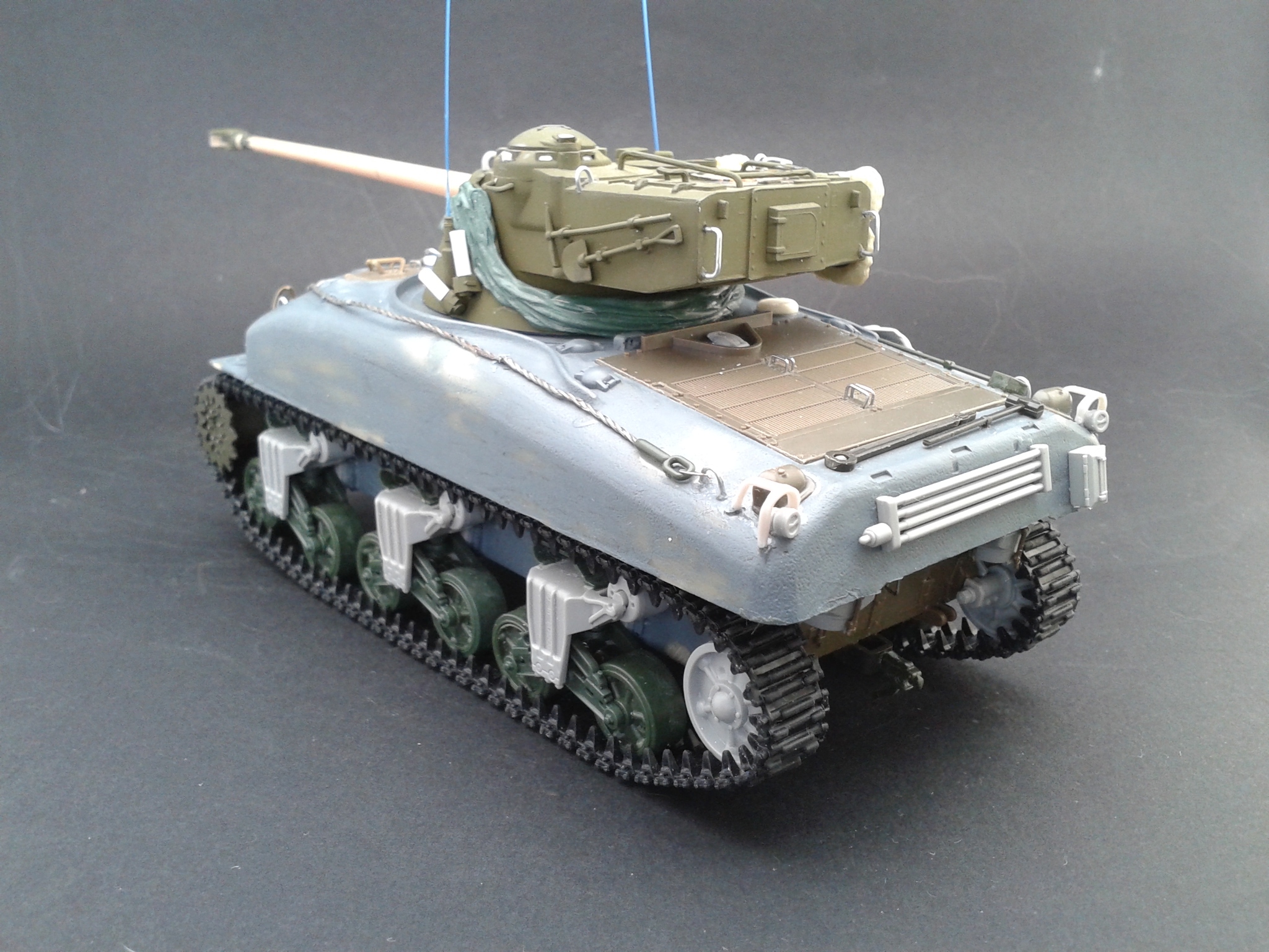 French-Egyptian Sherman.M4/FL10 do-it-yourself. - My, Tanks, France, War thunder, Longpost