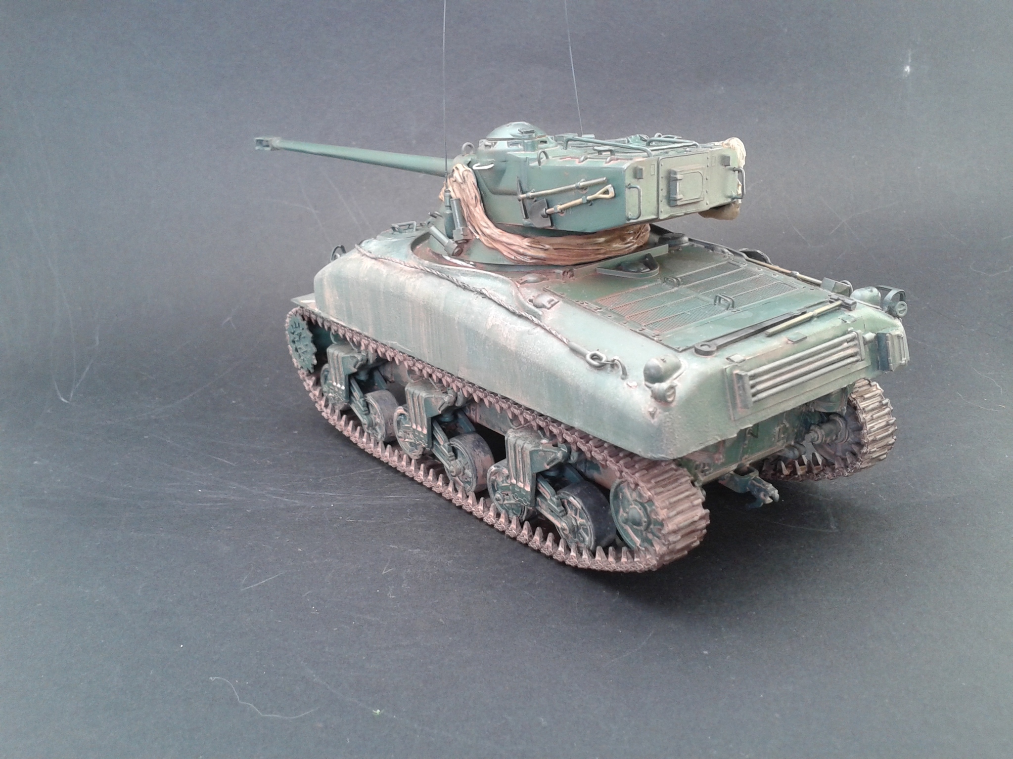 French-Egyptian Sherman.M4/FL10 do-it-yourself. - My, Tanks, France, War thunder, Longpost