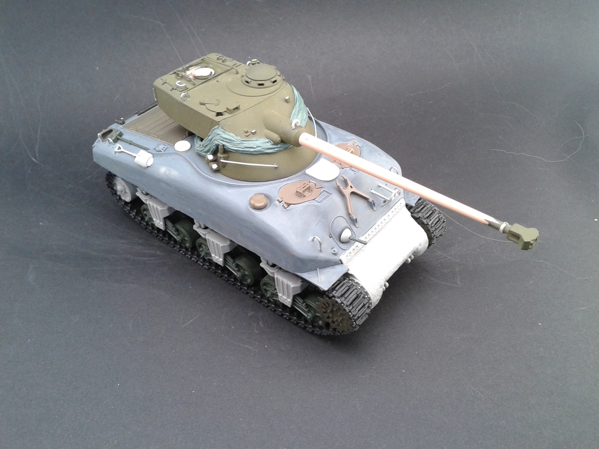 French-Egyptian Sherman.M4/FL10 do-it-yourself. - My, Tanks, France, War thunder, Longpost