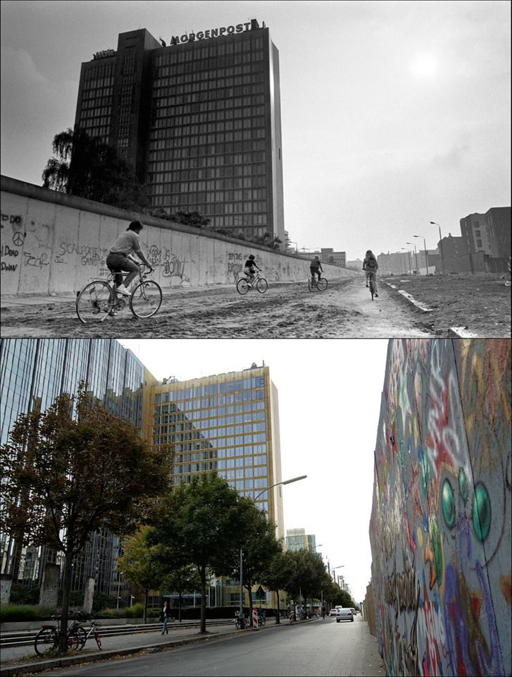 Berlin yesterday and today. Big selection. - Berlin, Germany, Berlin Wall, Retro, Longpost