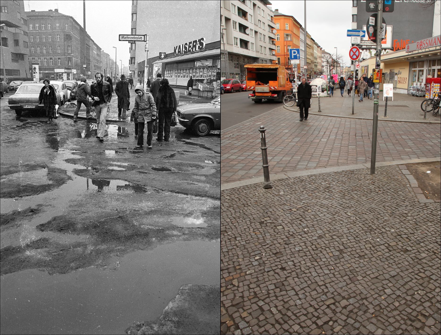 Berlin yesterday and today. Big selection. - Berlin, Germany, Berlin Wall, Retro, Longpost