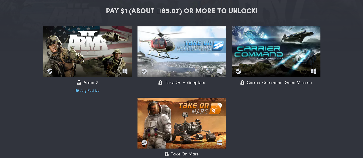 HUMBLE BOHEMIA INTERACTIVE BUNDLE 2019 WITH DAYZ - Humble bundle, Steam, Not a freebie, Longpost