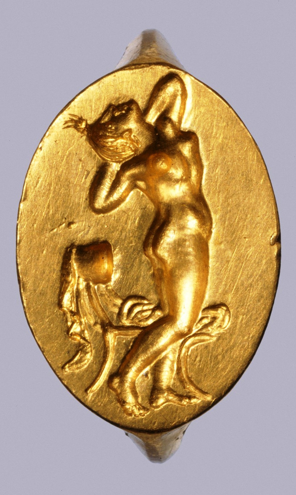 Ancient Greek pin-up. - NSFW, Ancient Greece, Signet, Ring, Ring, Gold, Girls, Silhouette