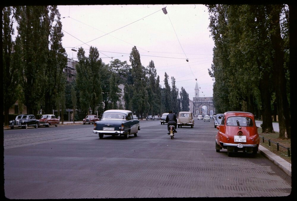 ФРГ конец 1950-х годов - Западная Германия, 50-е, Длиннопост, Фотография, ФРГ, Ретро