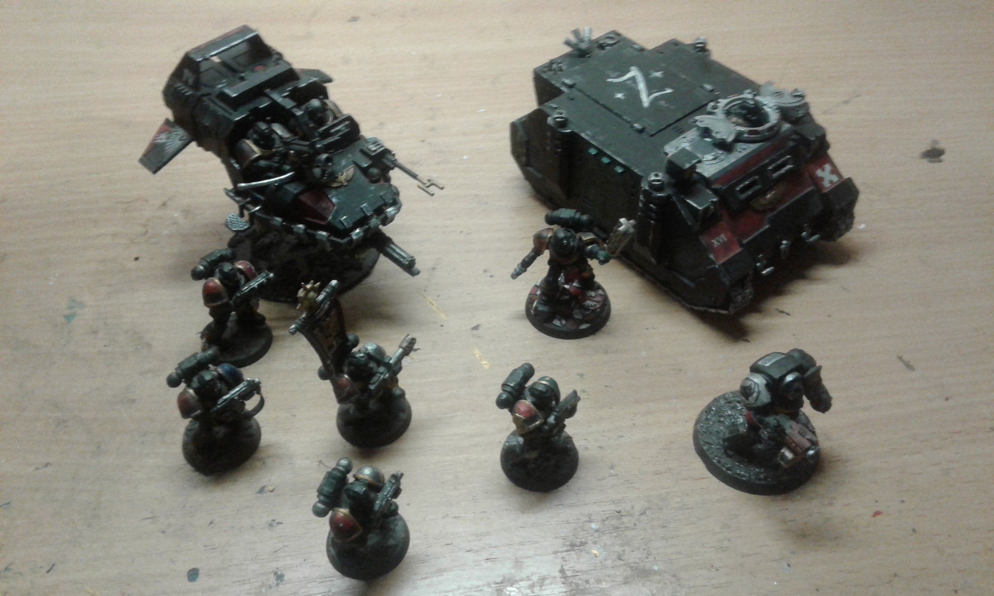 My marinas - My, Warhammer 40k, Wh miniatures, Adeptus Astartes, Longpost