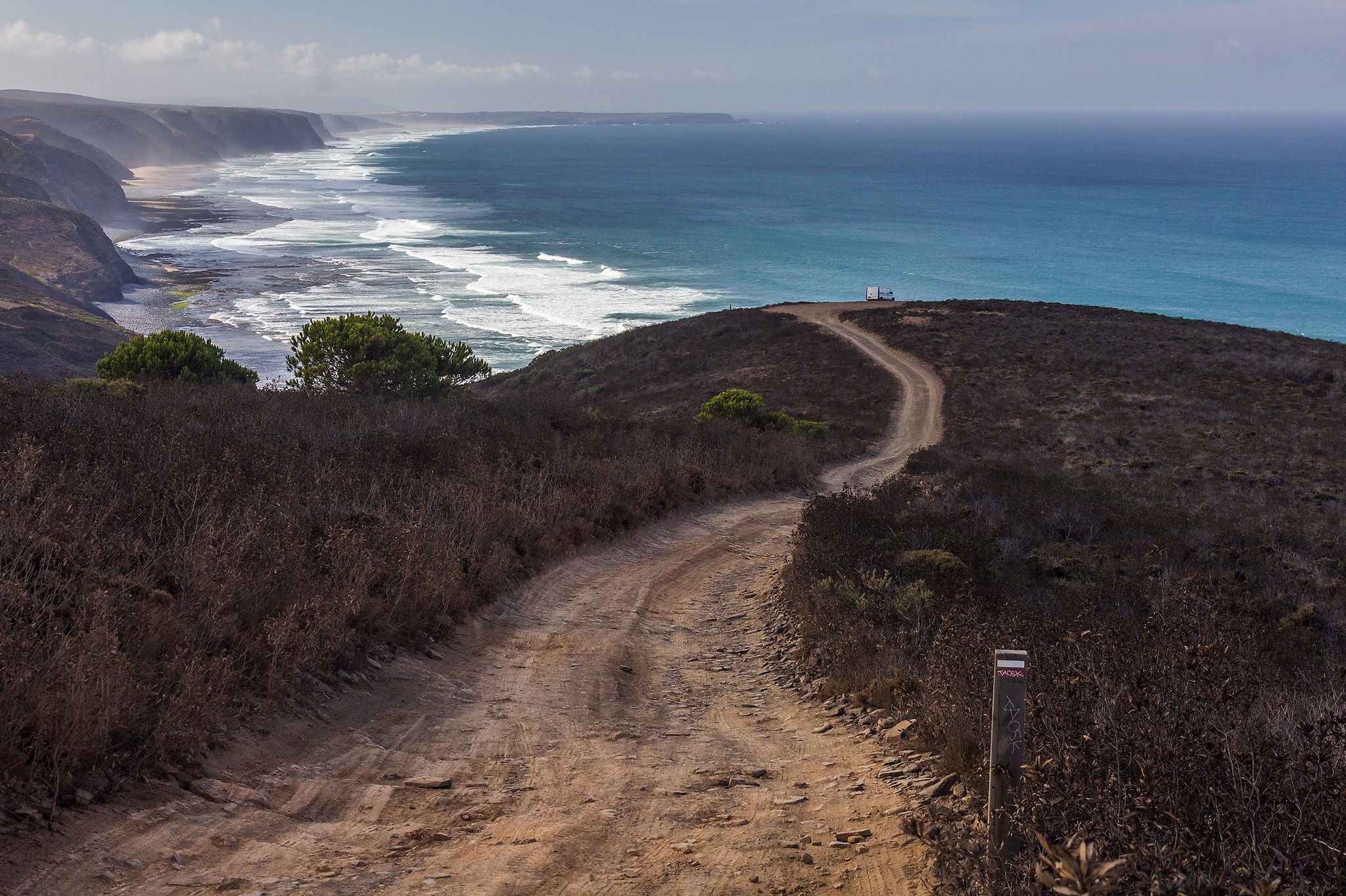 Sixth day on Rota Vicentina: waves and wind - My, Travels, The photo, On foot, Hiking, Europe, Portugal, Nature, Ocean, Longpost