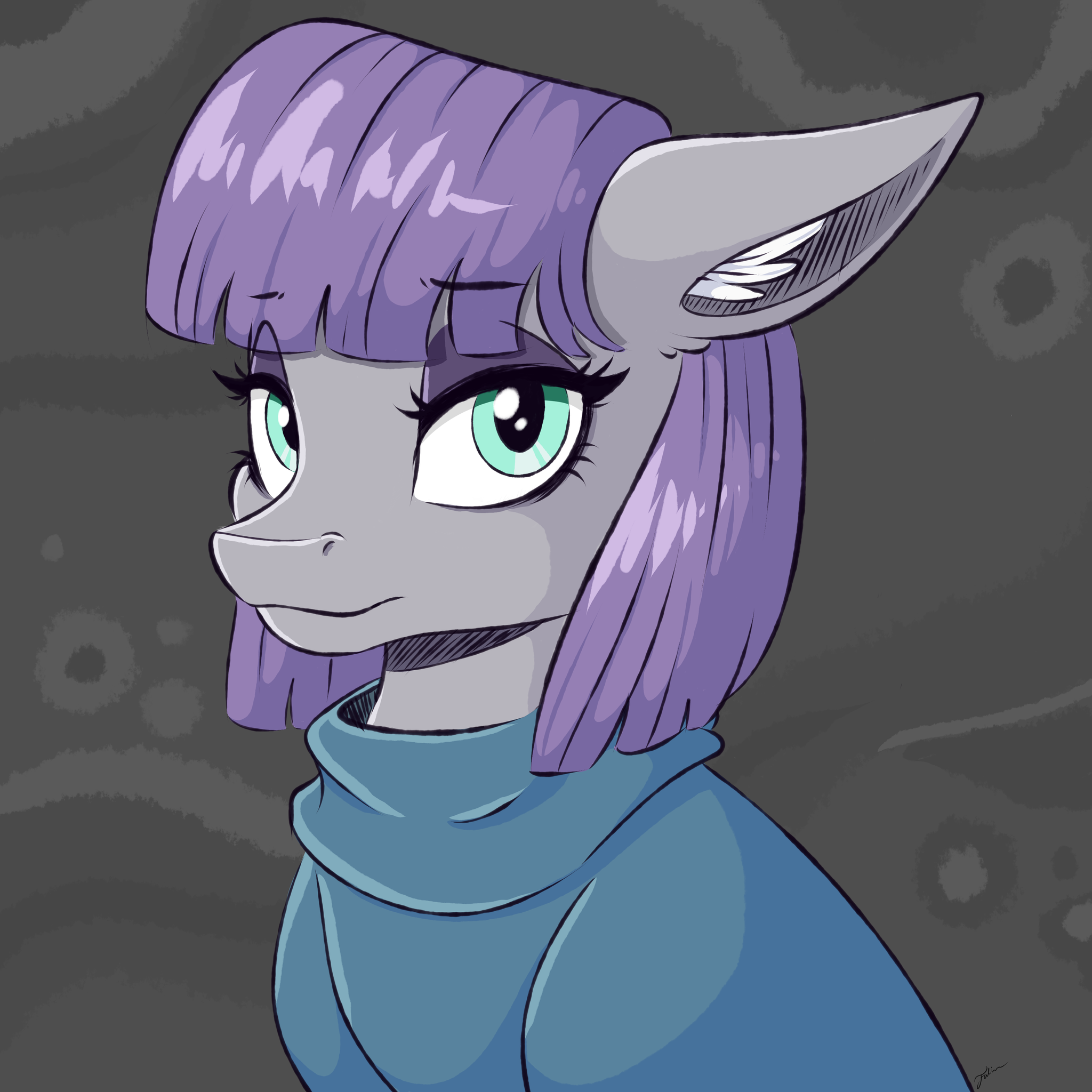 Maud Pie - My Little Pony, Maud Pie, Портрет, Faline-Art