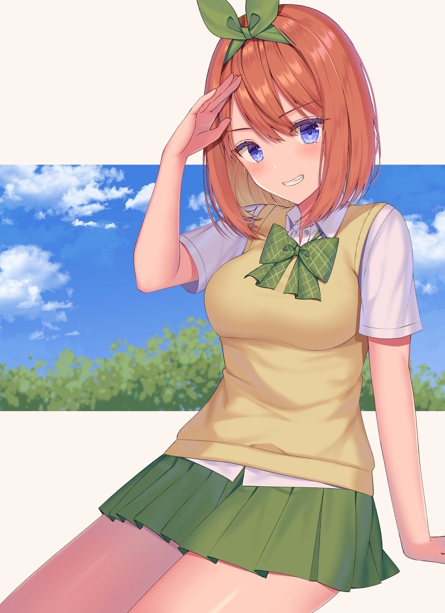 The Quintessential Quintuplets - Аниме, Anime Art, Gotoubun No Hanayome, The Quintessential Quintuplets, Nakano Miku, Nino Nakano, Длиннопост