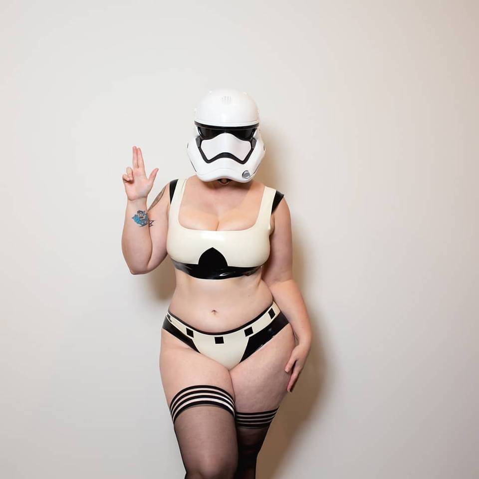 Miss Crispy. Cosplay-fan. - NSFW, Fullness, Plus size, Cosplay, Erotic, Longpost