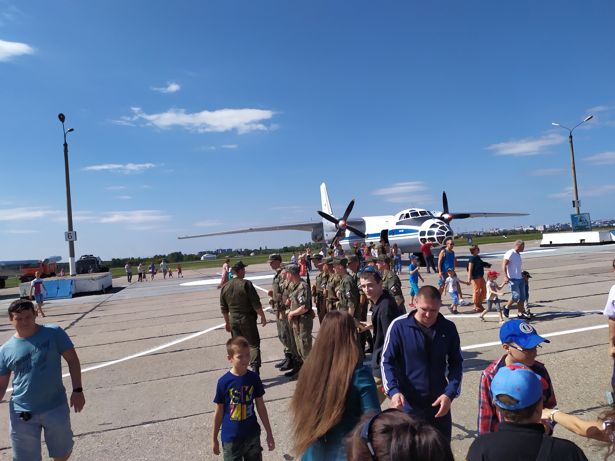 Doors open day at Khalino airfield (Kursk) - My, Aviation, Su-30cm, An-30, MiG-29, Su-24, Kursk, Russian army, Air force, Longpost, Army