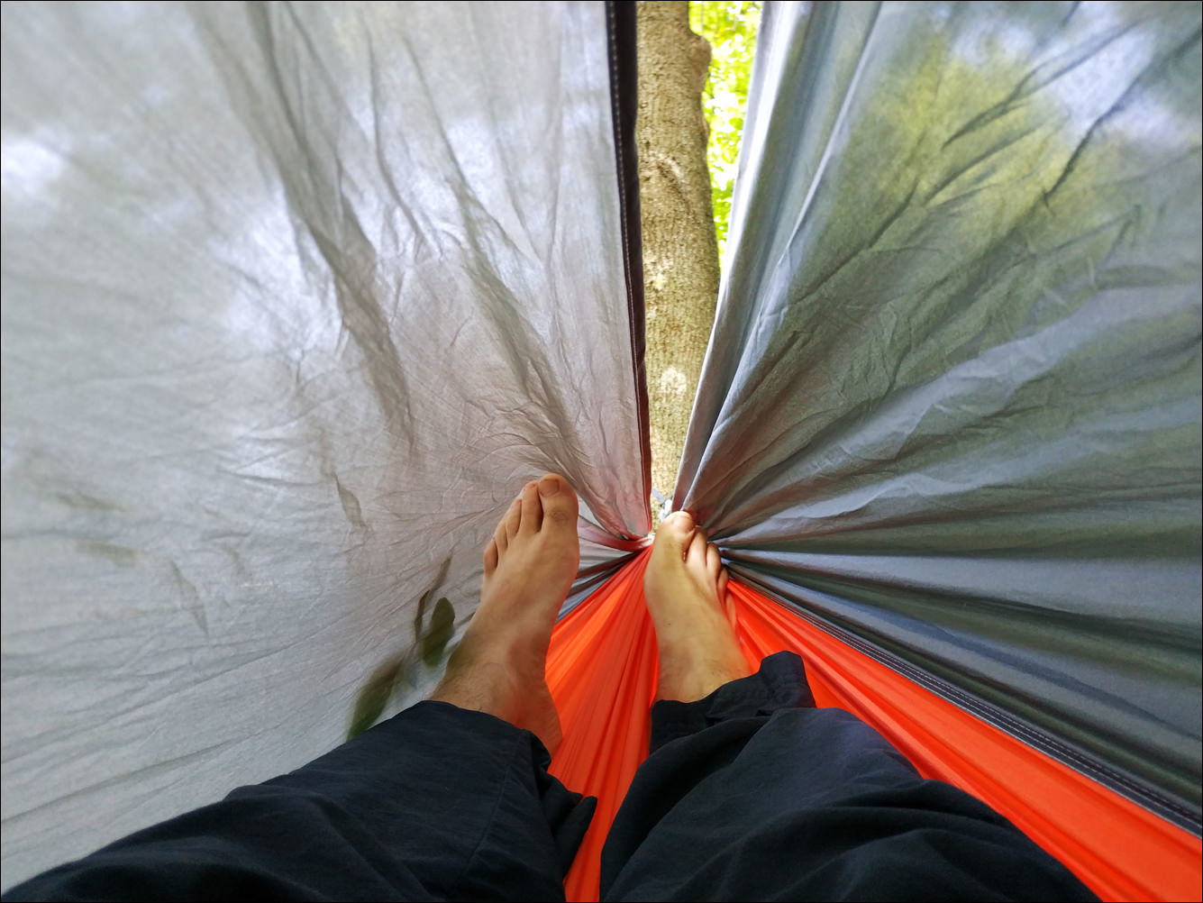 Camping hammock - My, Hammock, Discounts, Comfort, Quality, Hike, China, Equipment, Relaxation, Longpost