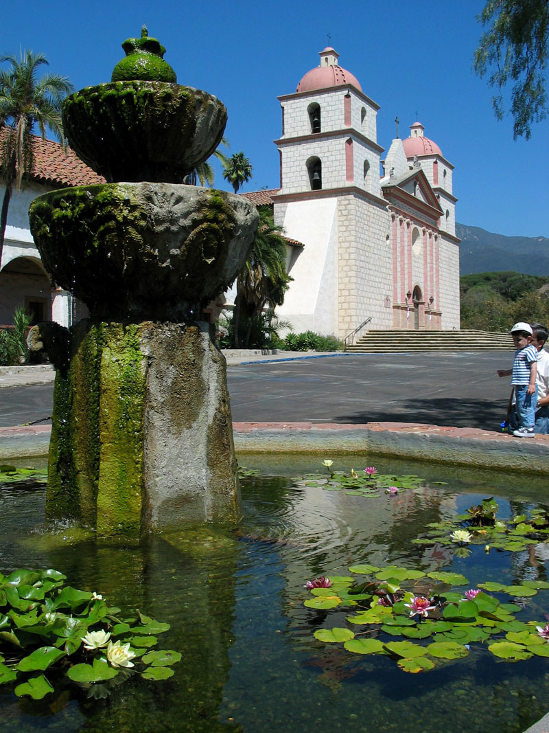 Fountain of Flight - Santa Barbara - USA, Fountain, sights, Santa Barbara