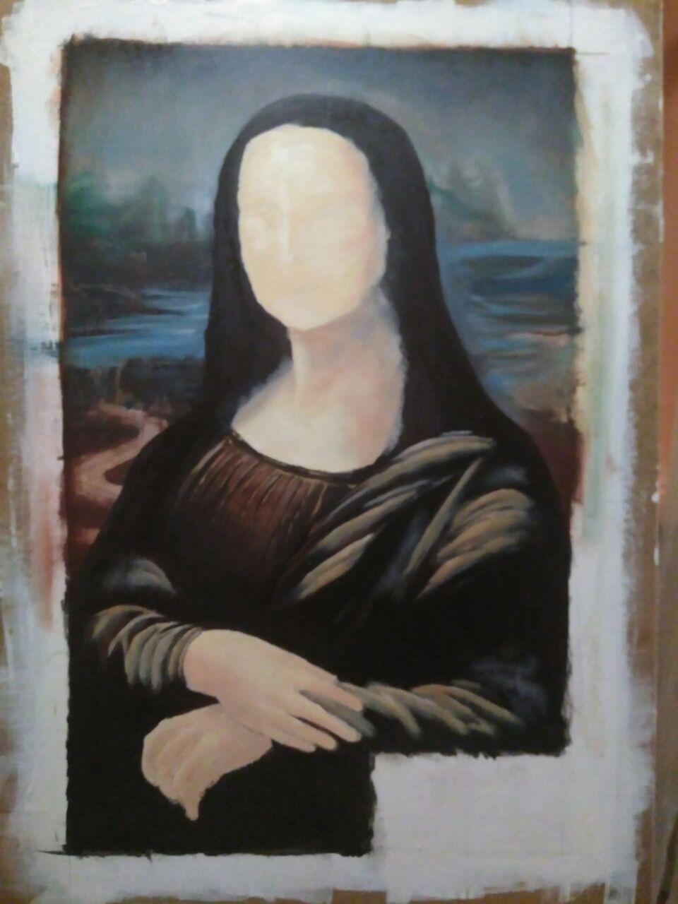 Mona Lisa - Моё, Арт, Художник, Длиннопост