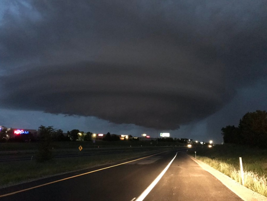 Supercell and tornado near Alta Vista (Kansas, USA, 08/15/2019) - Kansas, USA, The photo, Nature, Weather, Longpost