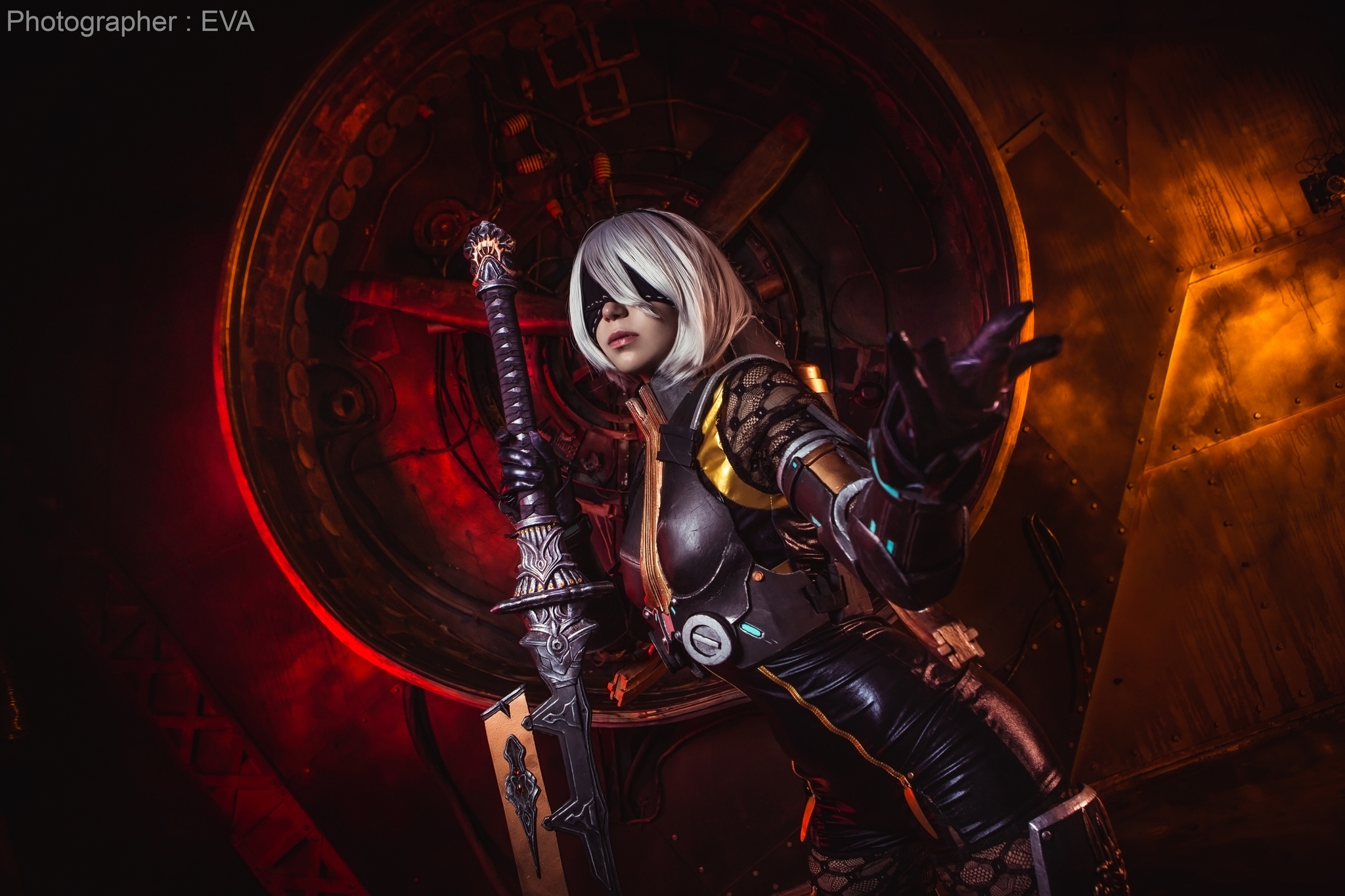 2B: Heavy Armor B - Cosplay, Russian cosplay, NIER Automata, Armor, , Video, Longpost