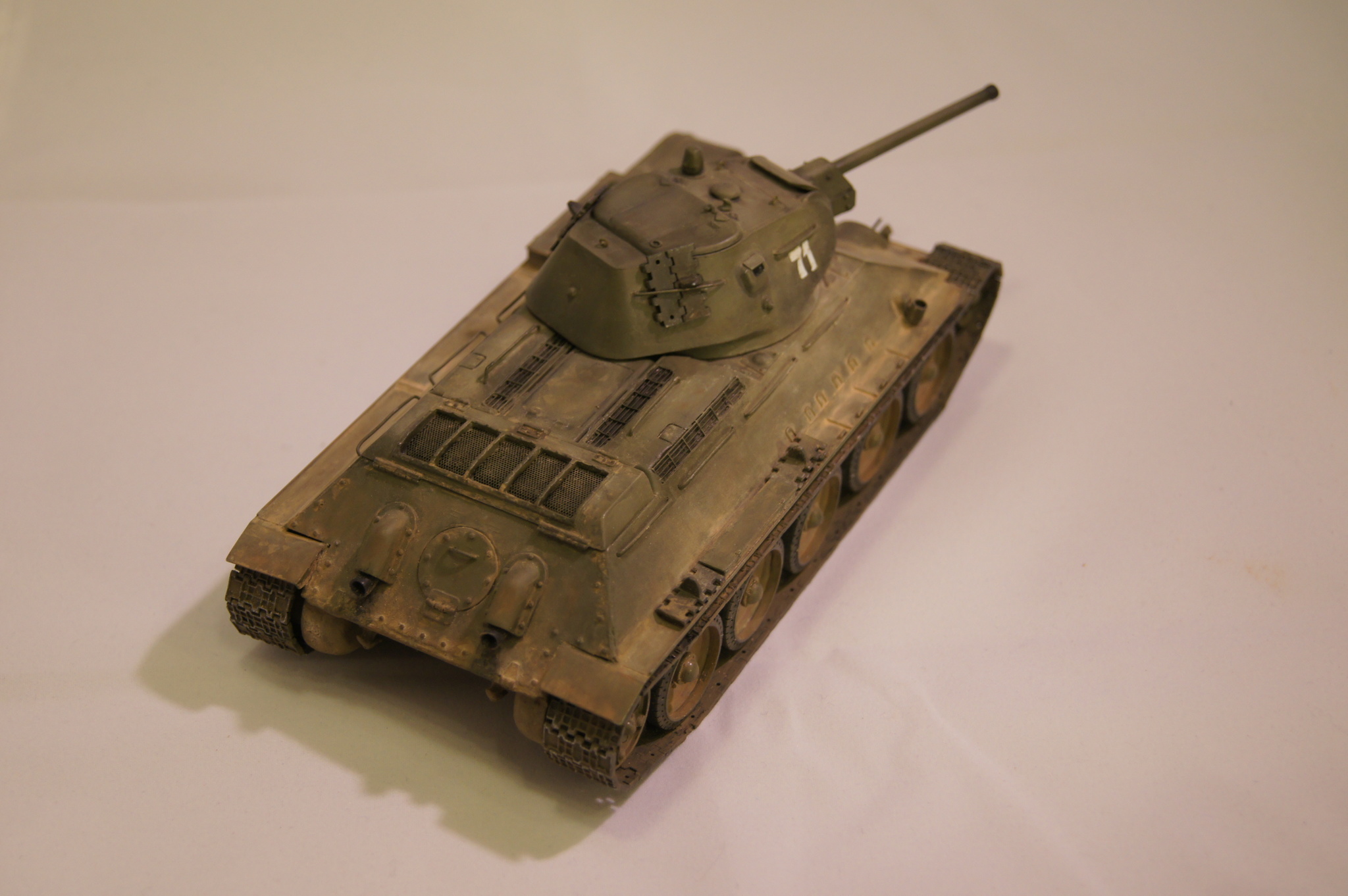 T-34/76 mod. 1942 - My, Stand modeling, T-34, Longpost