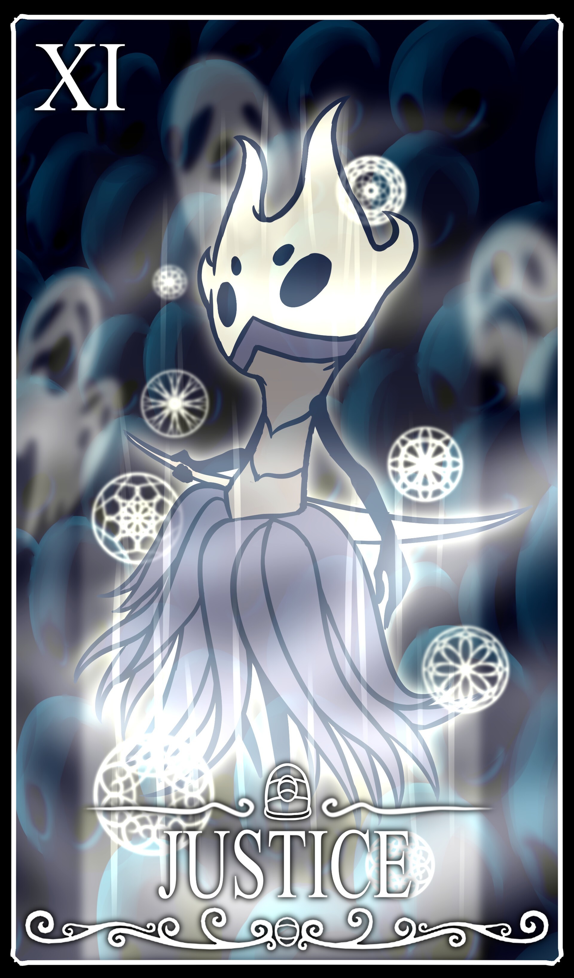 Hollow Knight style tarot cards - Hollow knight, Longpost, Tarot cards