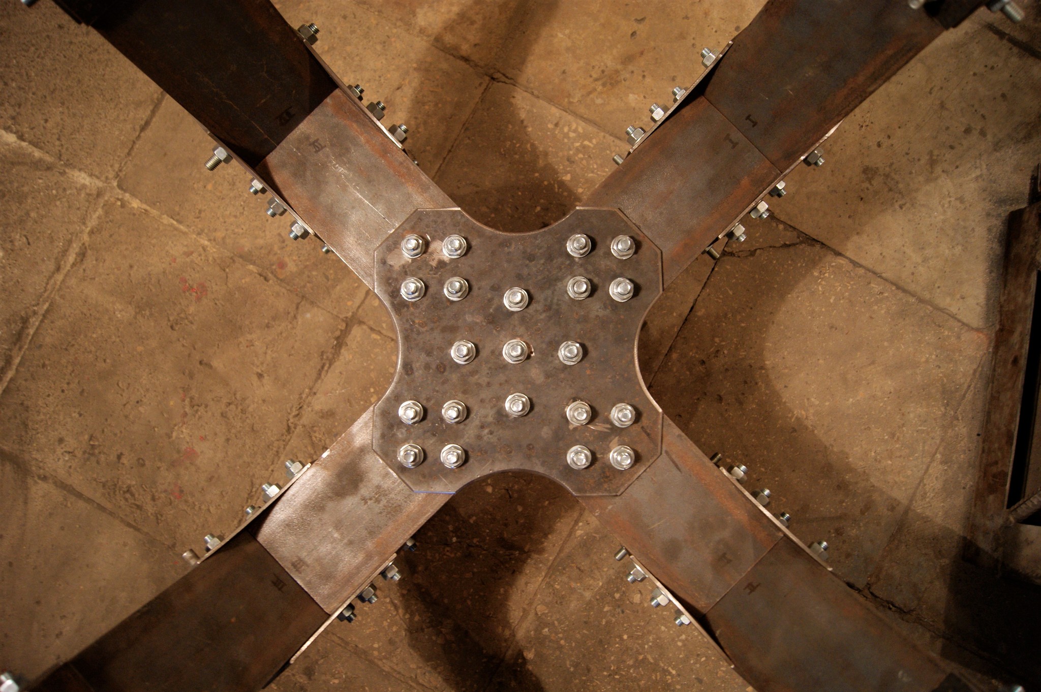 Riveted coffee table in industrial style. - My, Loft, With your own hands, Metalworking, Longpost