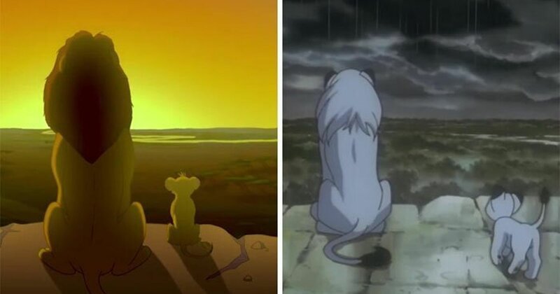 On the left The Lion King 1994 - on the right Kimba the White Lion 1965 - Плагиат, The lion king, Cartoons, Longpost, Kimba