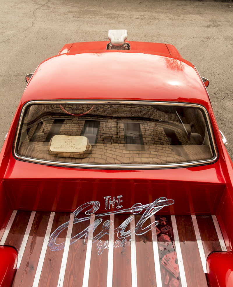 GAZ 24 Mr. red pickup - El camino, Homemade, Custom, Longpost, Volga, Gaz-24, Drive2, Customization, Gaz-24 Volga