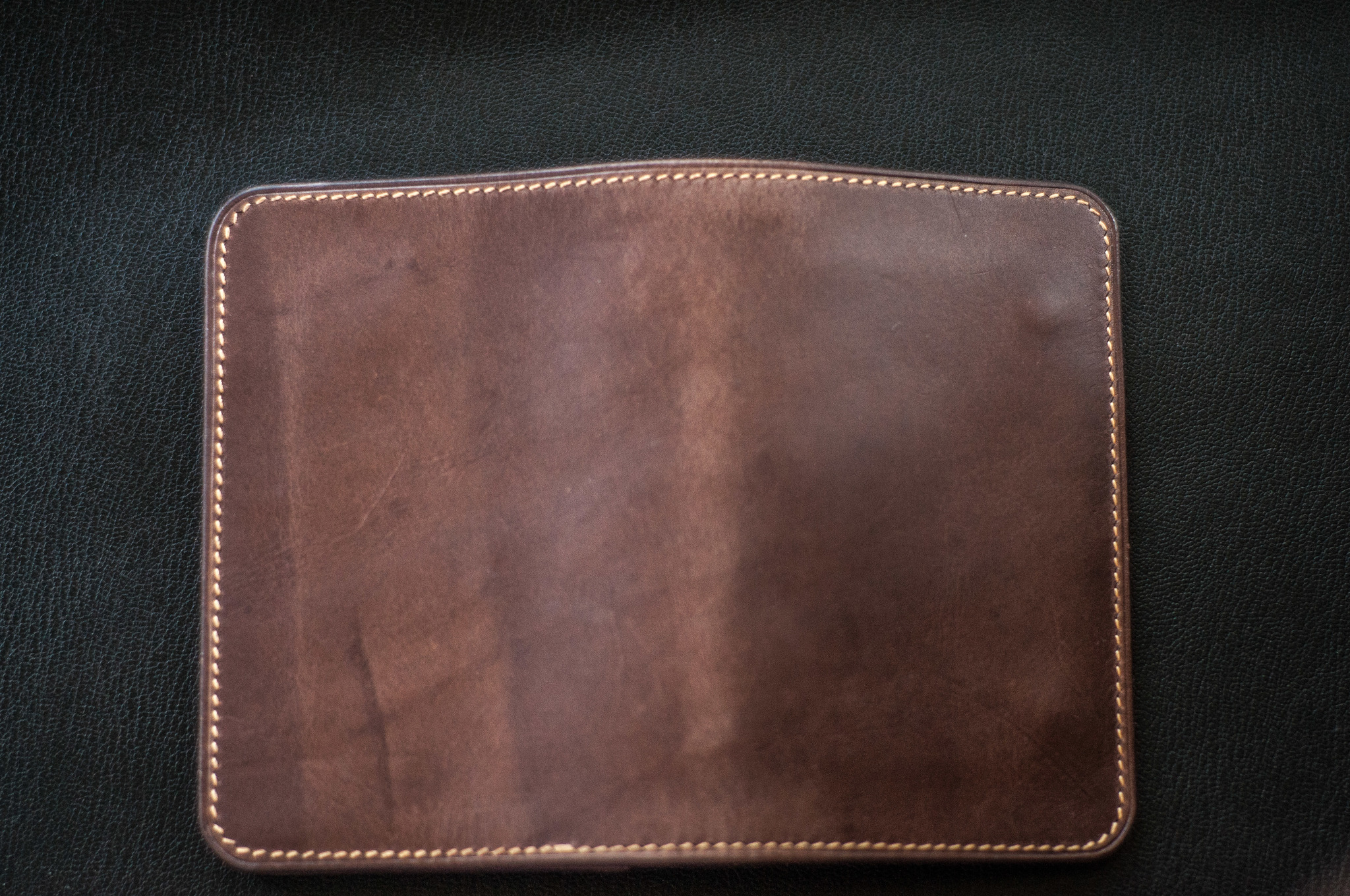 Small wallet in vegetable tanned leather. - My, Natural leather, Leather, With your own hands, Needlework, Hobby, Longpost