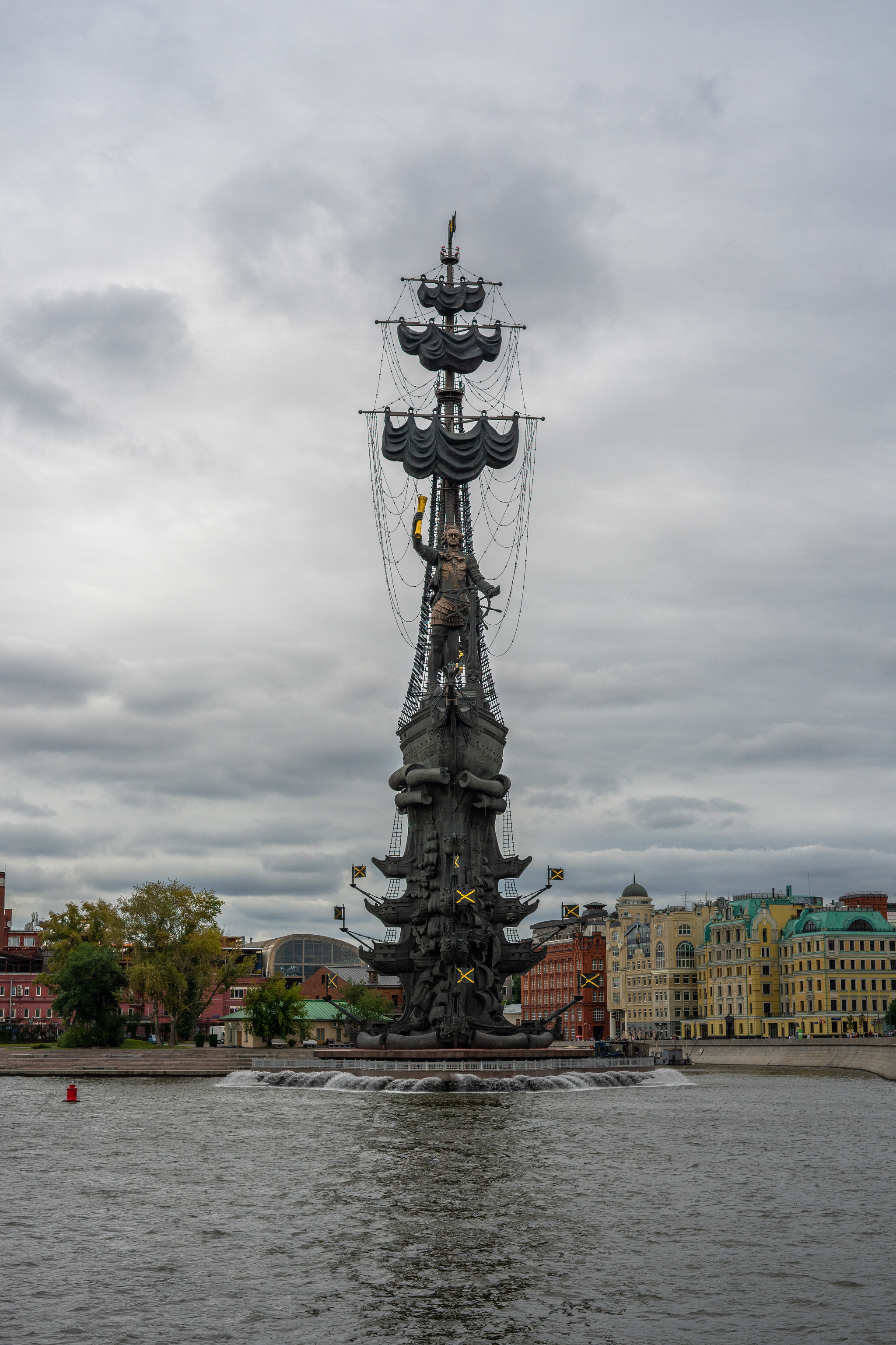 Shades of gray city of Moscow - My, Moscow, Moscow City, Moscow River, River tram, Excursion, The photo, Longpost