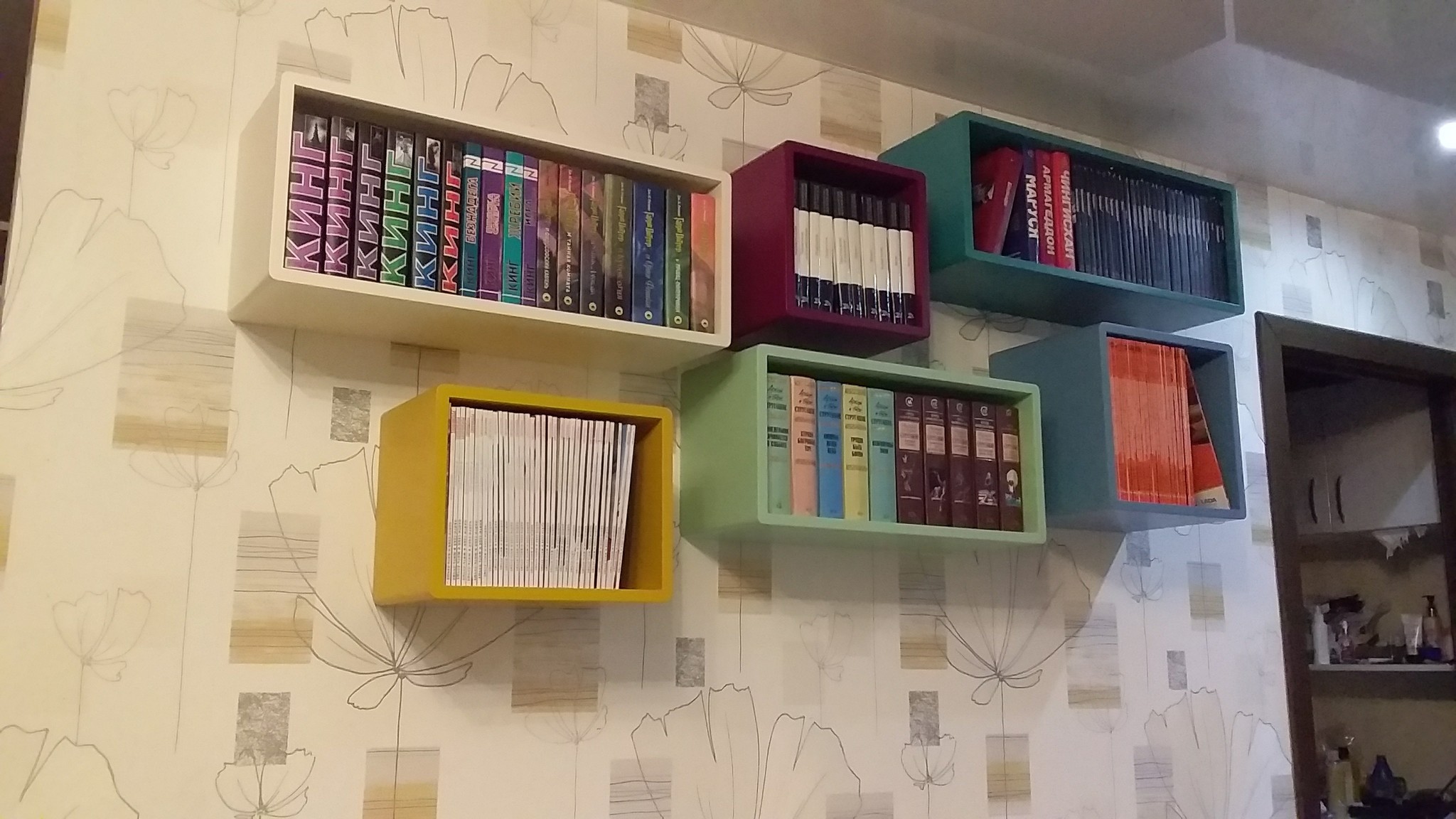 Shelves for books - My, DIY furniture, Furniture, Books, Longpost