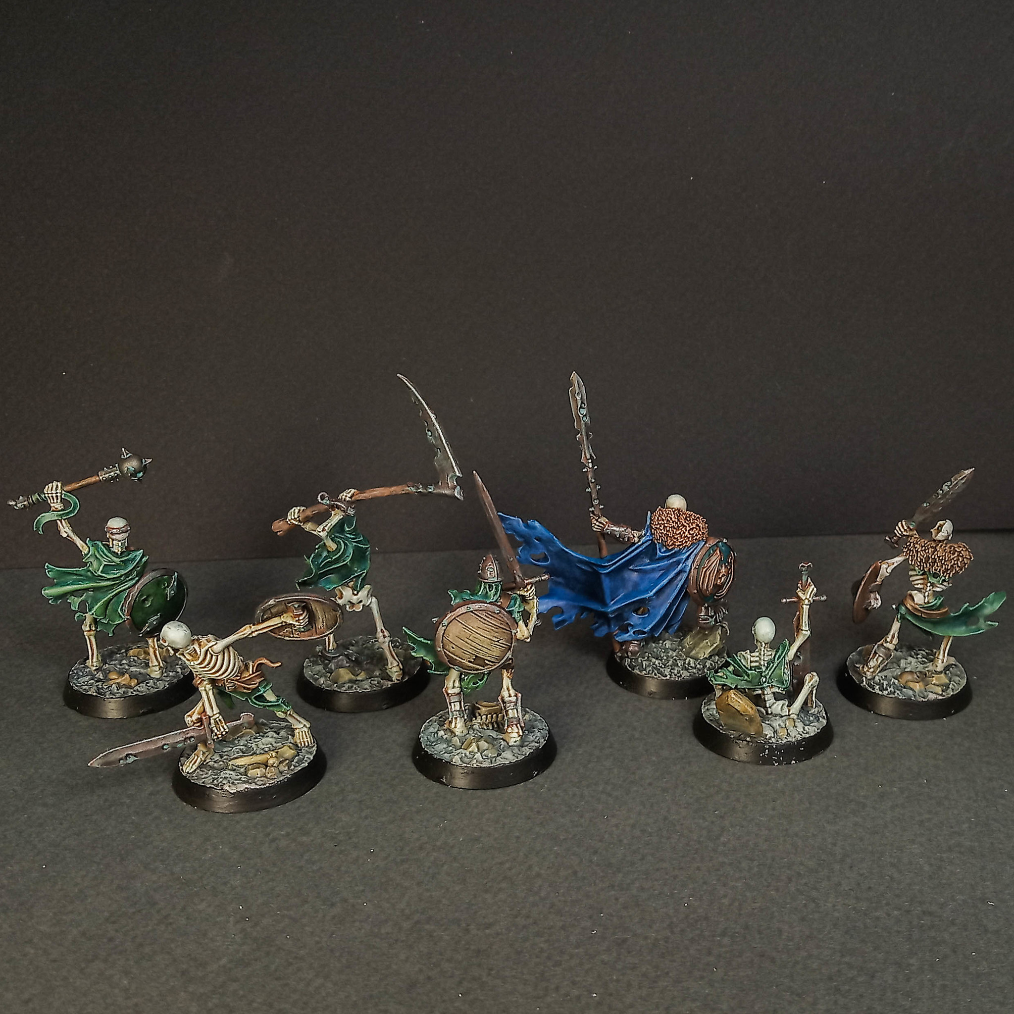 Мои Sepulchral guard - Моё, Покраска миниатюр, Хобби, Wargame, Длиннопост