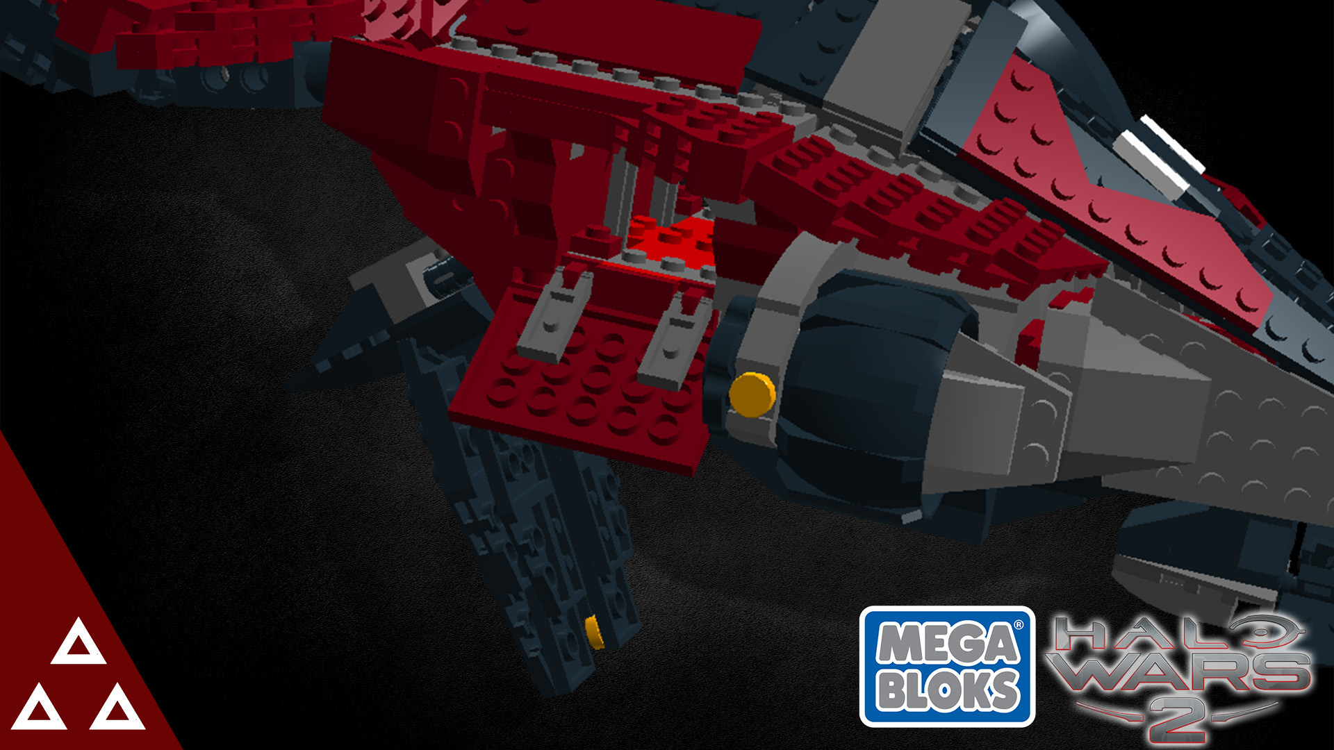 MegaBloks (Lego) Banished Phantom Halo Wars 2 (Лего фантом изгнанников) - Моё, LEGO, Mega Blocks, Halo, Halo Wars 2, Игры, Видеоигра, Конструктор, Фантом, Длиннопост