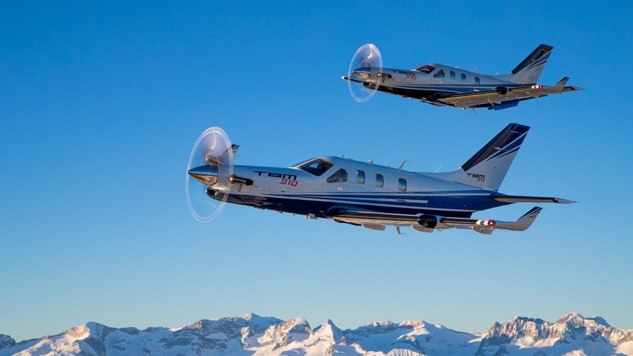 TBM 910.Турбовинтовой новичок. - Легкий самолет, Франция, Длиннопост