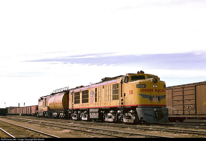 Union pacific gas turbine locomotives. - Railway, Gas turbine locomotive, Gas turbine engine, USA, Longpost