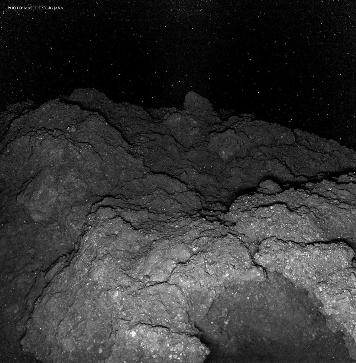 Photo from the surface of the asteroid Ryugu - The photo, Asteroid, Space, Hayabusa-2