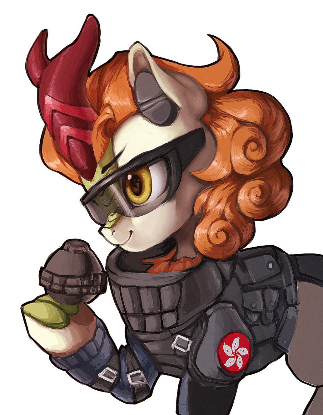 Kirinyasha in Siege - My little pony, MLP Kirin, Autumn blaze, Crossover, Tom clancy's rainbow six siege, Meruprince