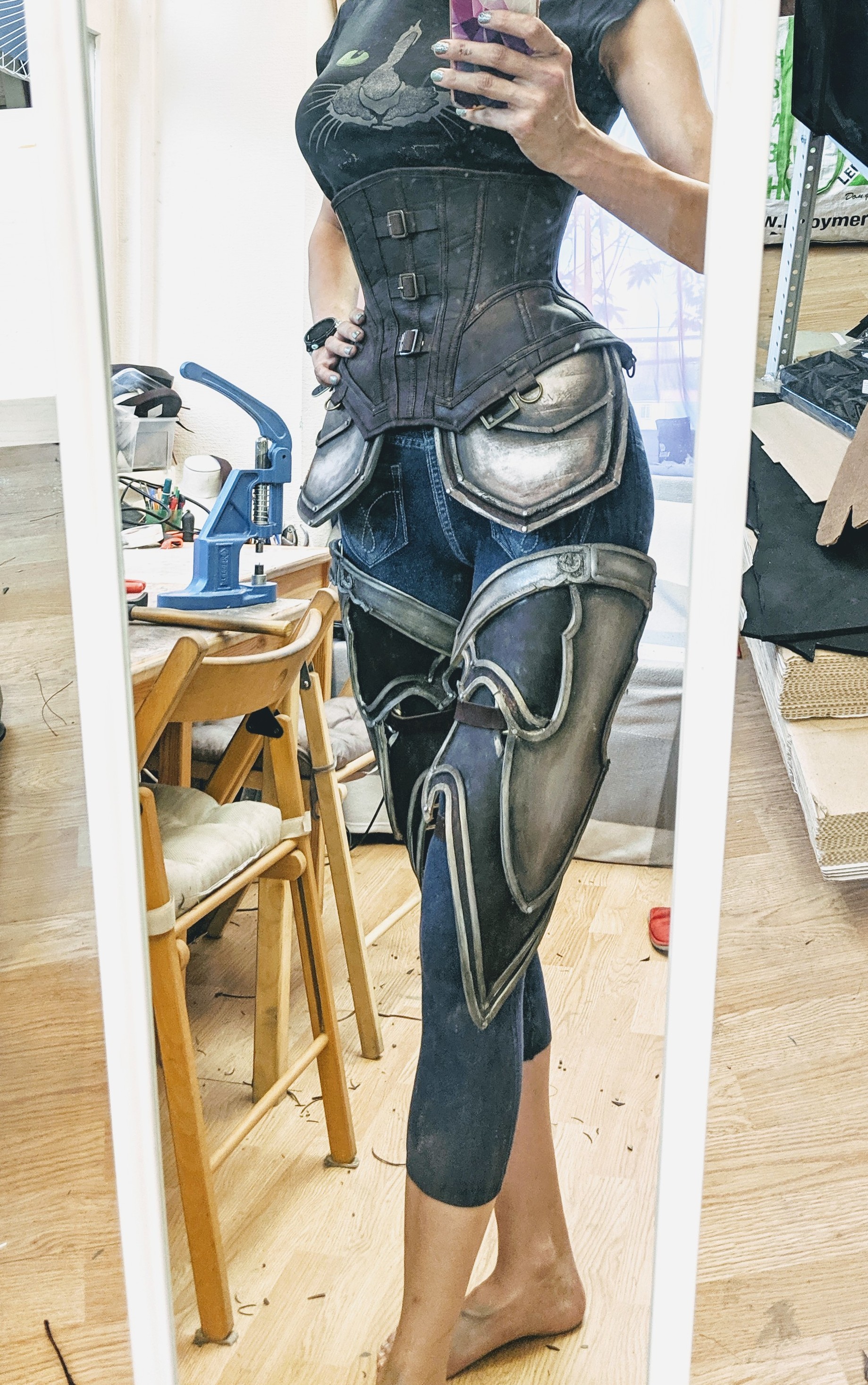 Making the Demon Hunter Costume, continued - My, Cosplay, Demon hunters, Process of creation, Valla, Diablo iii, Longpost, Creation