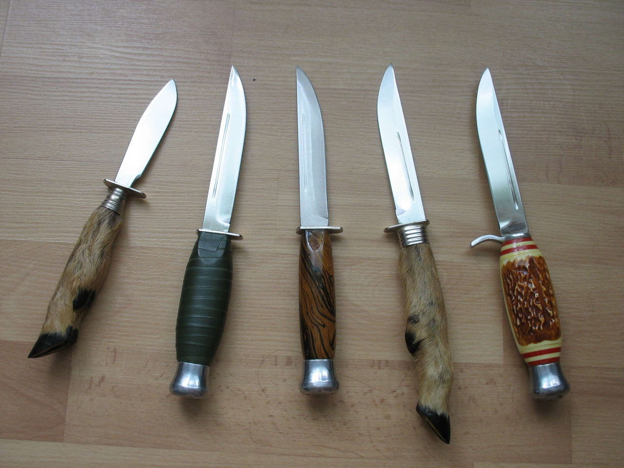 Soviet hunting knife - My, Weapon, Hunting, Knife, Longpost