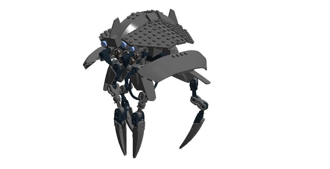 Лего Масс Эффект - Преторианец (Lego Mass Effect Praetorian) - Моё, LEGO, Mass Effect, Коллекционер, Игры, Конструктор, Преторианцы, LEGO digital designer, Длиннопост