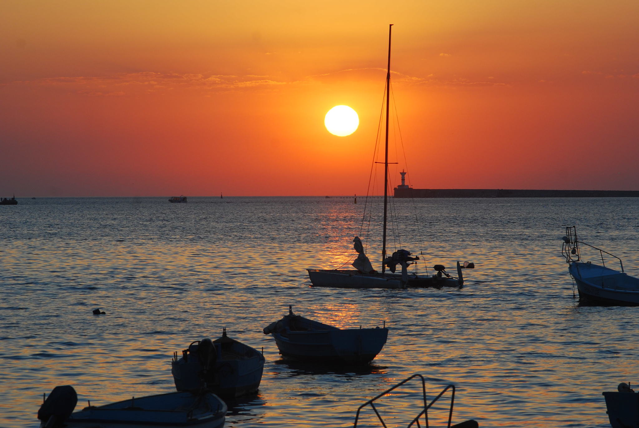 Sunset in Sevastopol - My, Sevastopol, Sunset