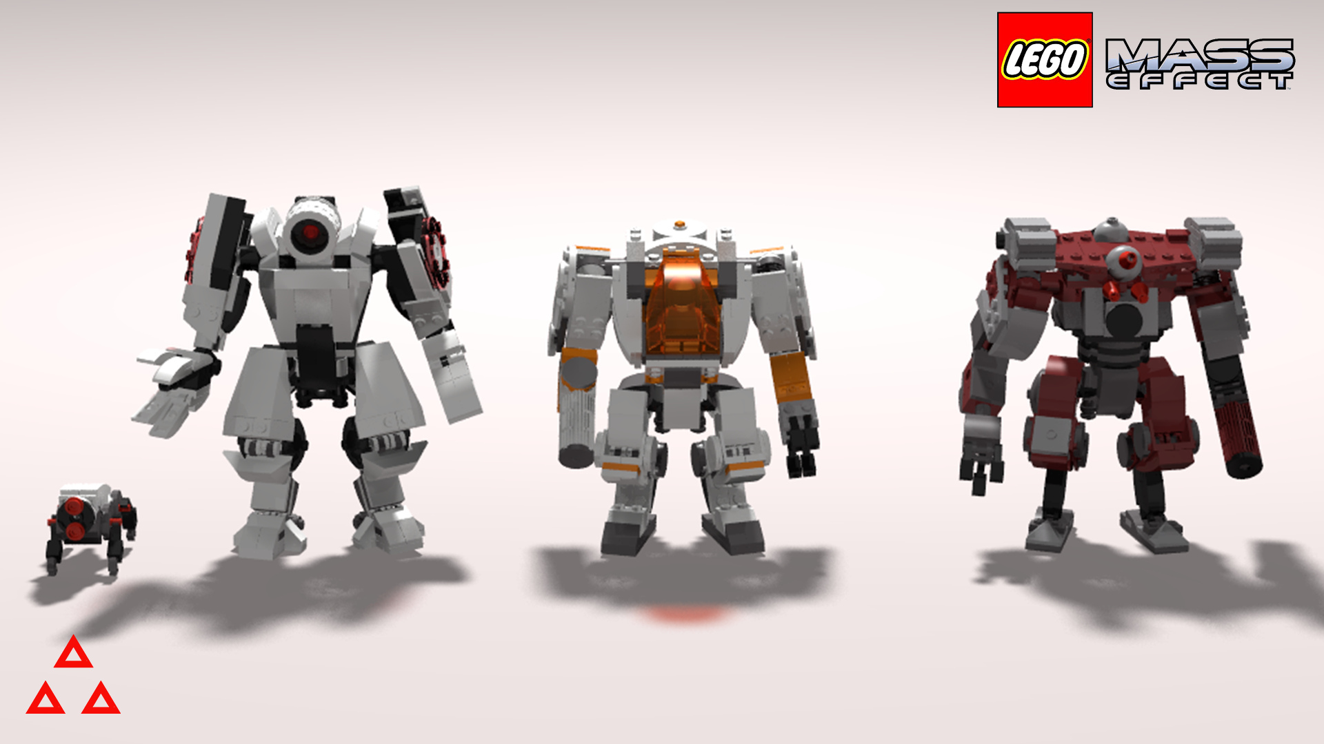 Lego Mass Effect Ymir / collection of furs ( Lego Mass Effect Ymir) - My, Lego, Mass effect, Robot, Fur, Games, LEGO digital designer, Longpost, Fur