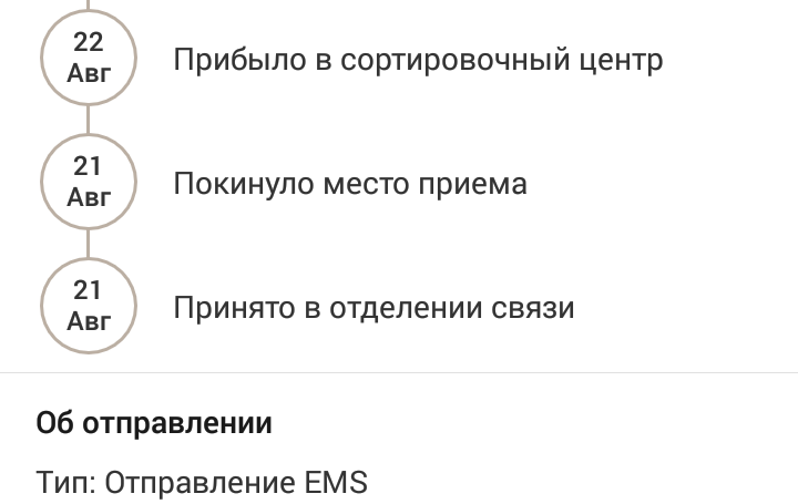 EMS from Russian Post - My, Post office, Ems, Package, Longpost