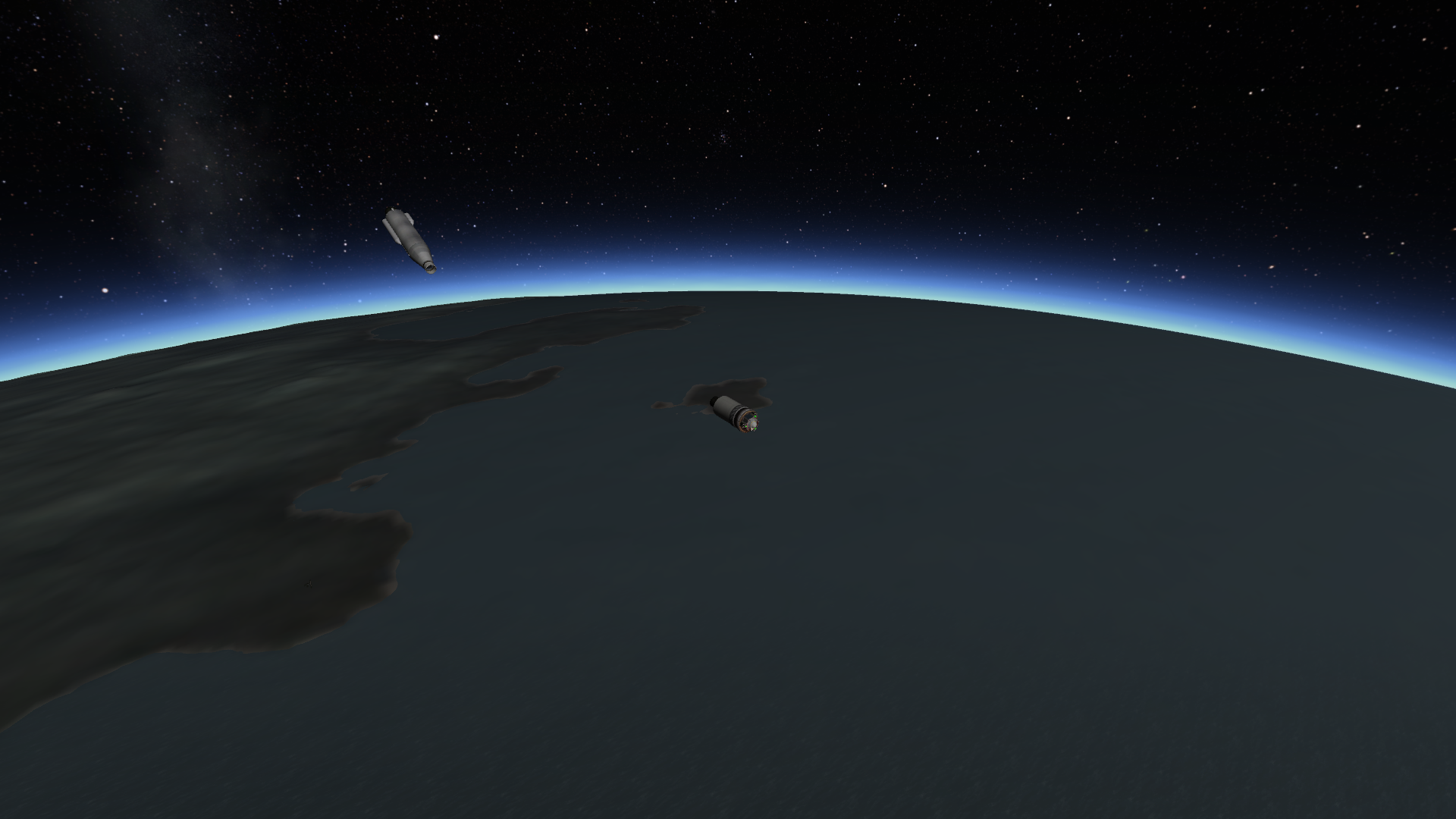 Kerbal Space Program 1.7.3 + JNSQ (new mod by Galileo Tim). Career #1. The beginning of time. - My, Kerbal space program, Let-play, Images, Mat, Longpost