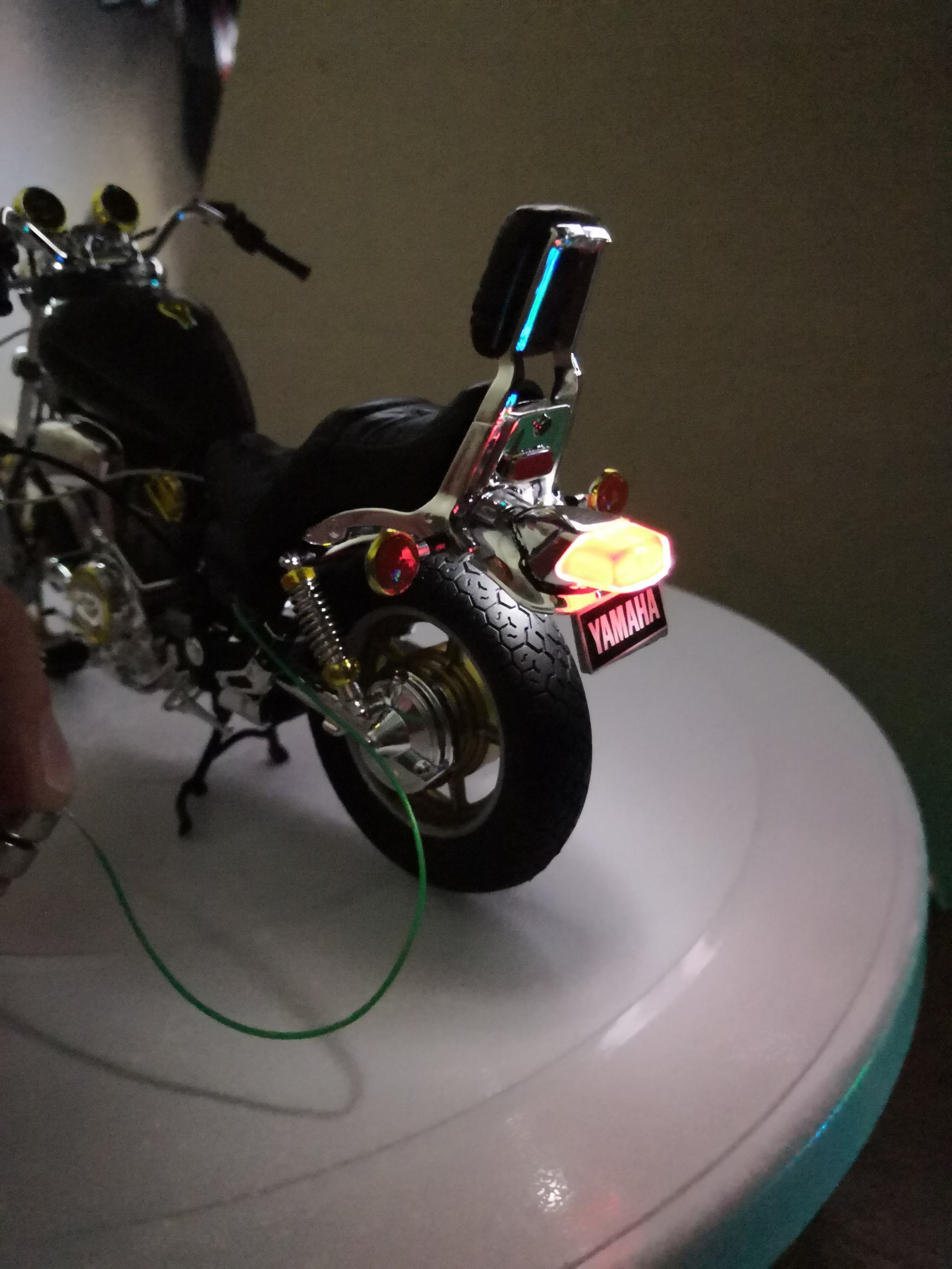 Yamaha XV1000 Virago by Tamiya. - My, Stand modeling, Motorcycles, Tamiya, Longpost, Moto