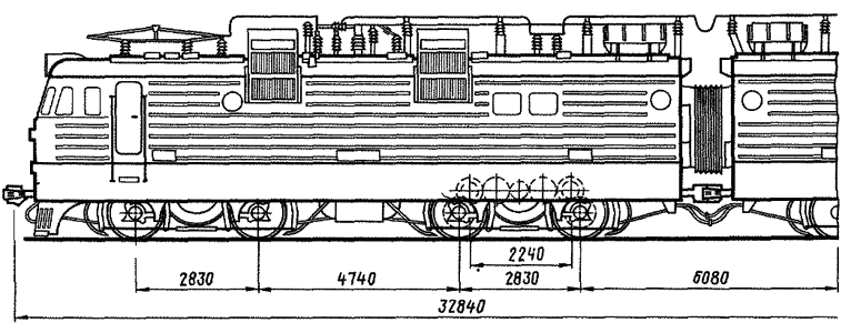 Electric locomotive VL83. - Railway, Electric locomotive, Naves, Longpost, Vl