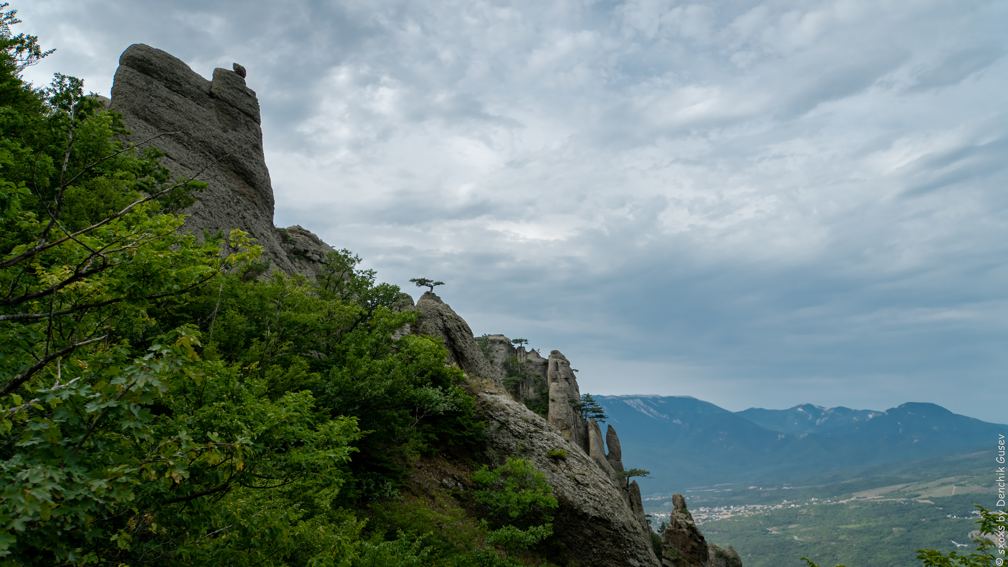 From vacation in Crimea - My, The photo, Crimea, The mountains, Waterfall, Landscape, Hike, Longpost