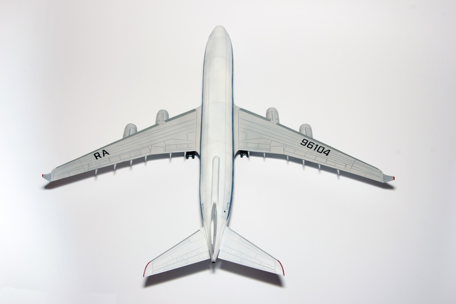 Model of the Il-96-400 aircraft in 1/144 scale, RA-96104 VPU FSB of Russia - My, Models, Airplane, IL-96, Star, Stand modeling, , Aviation, Longpost