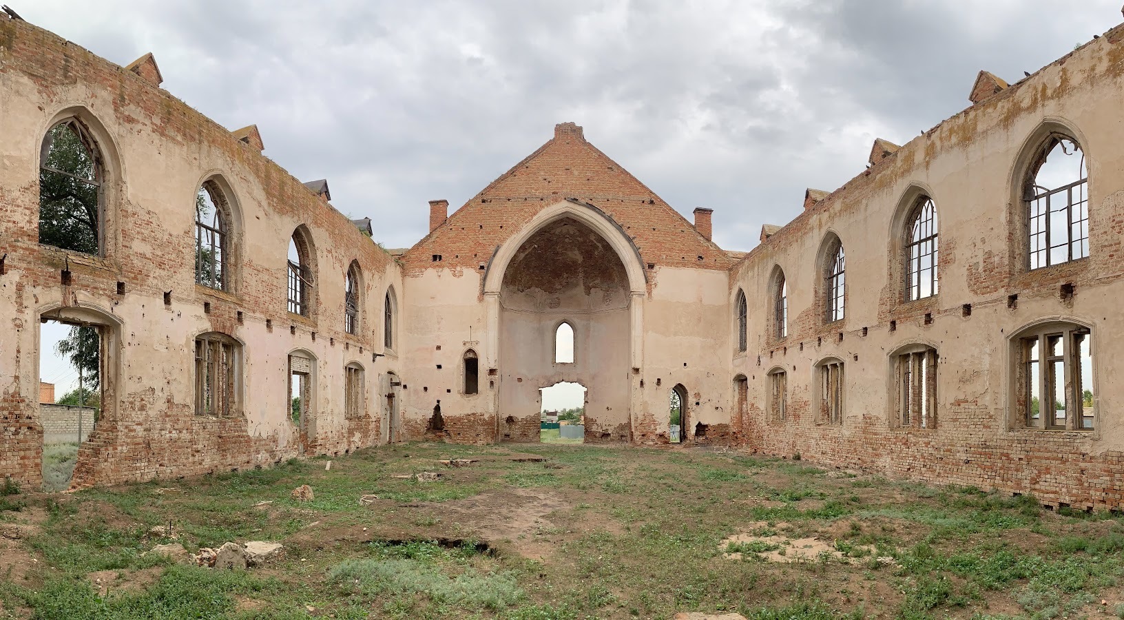 Kircha Schaefer - My, Church, Germans of the Volga Region, Ruins, Longpost