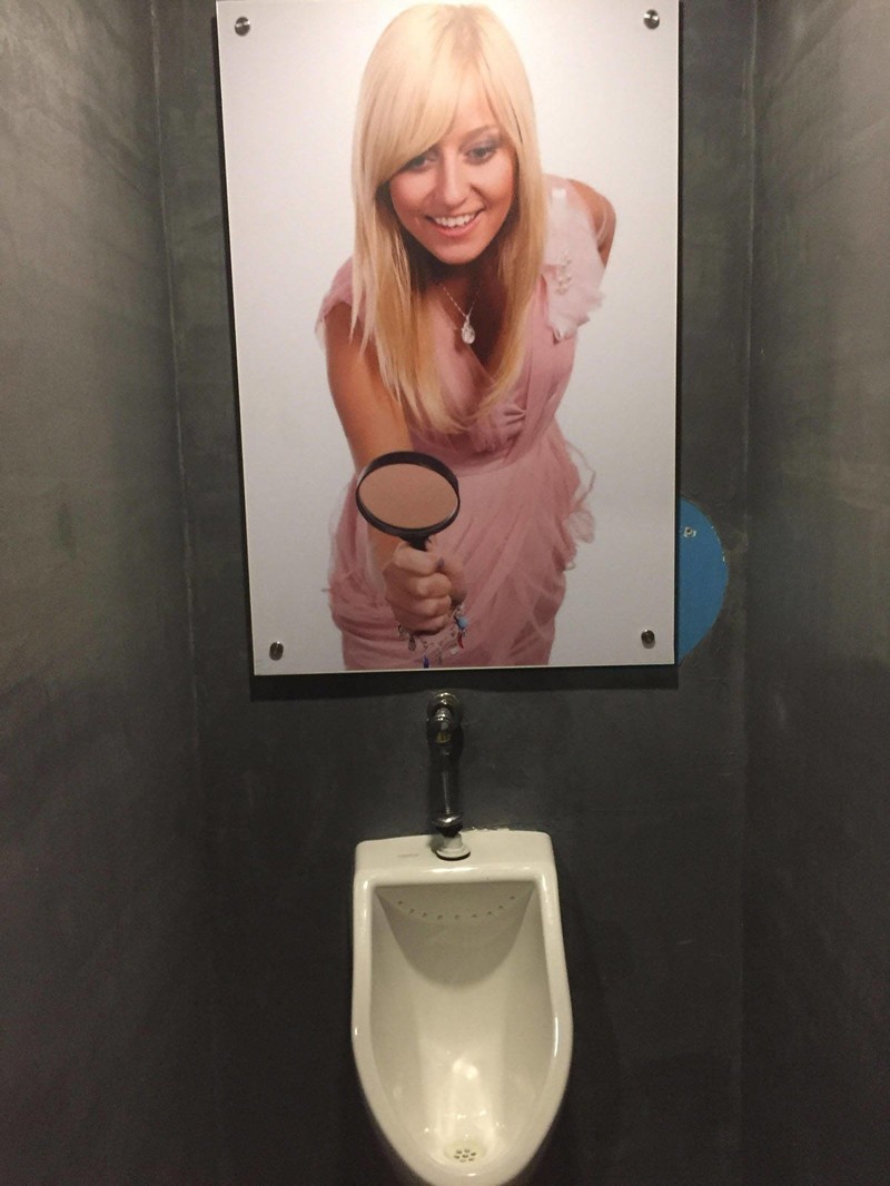 And in the toilet room there is a place for humor ... - My, Humor, Funny, Europe, Toilet, Joke, Longpost
