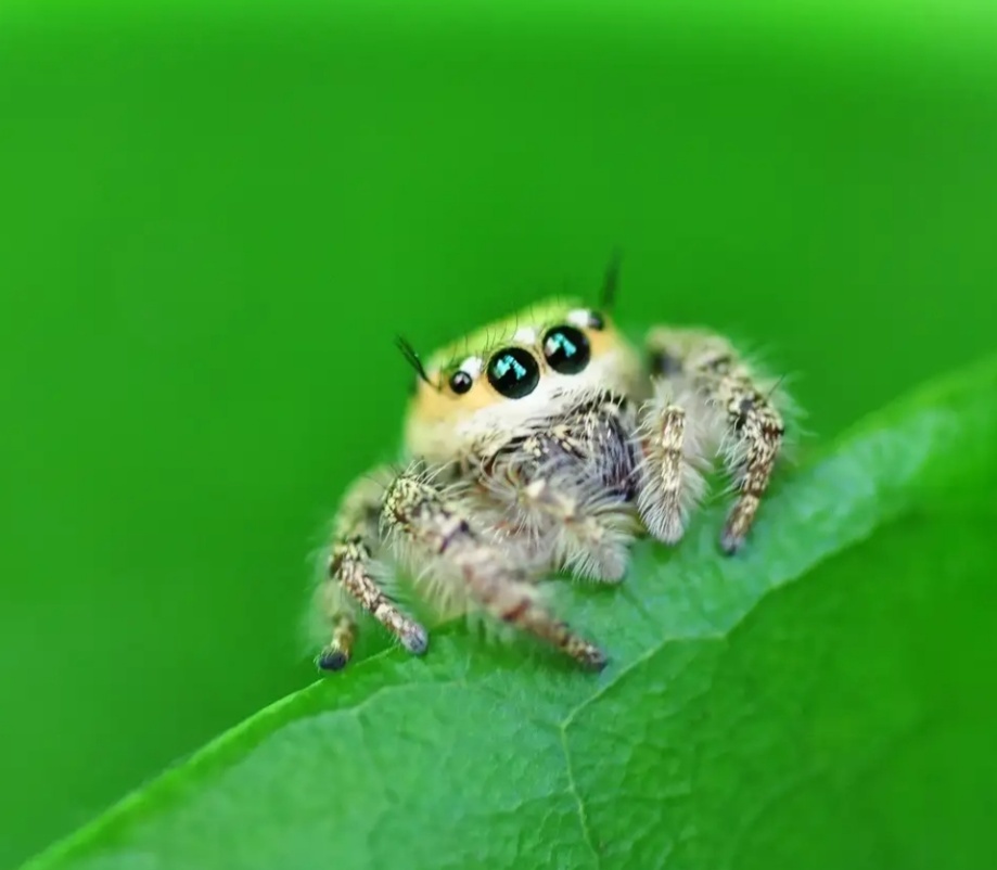 Universal cuteness post: s - Spider, Milota, Longpost, Macro photography