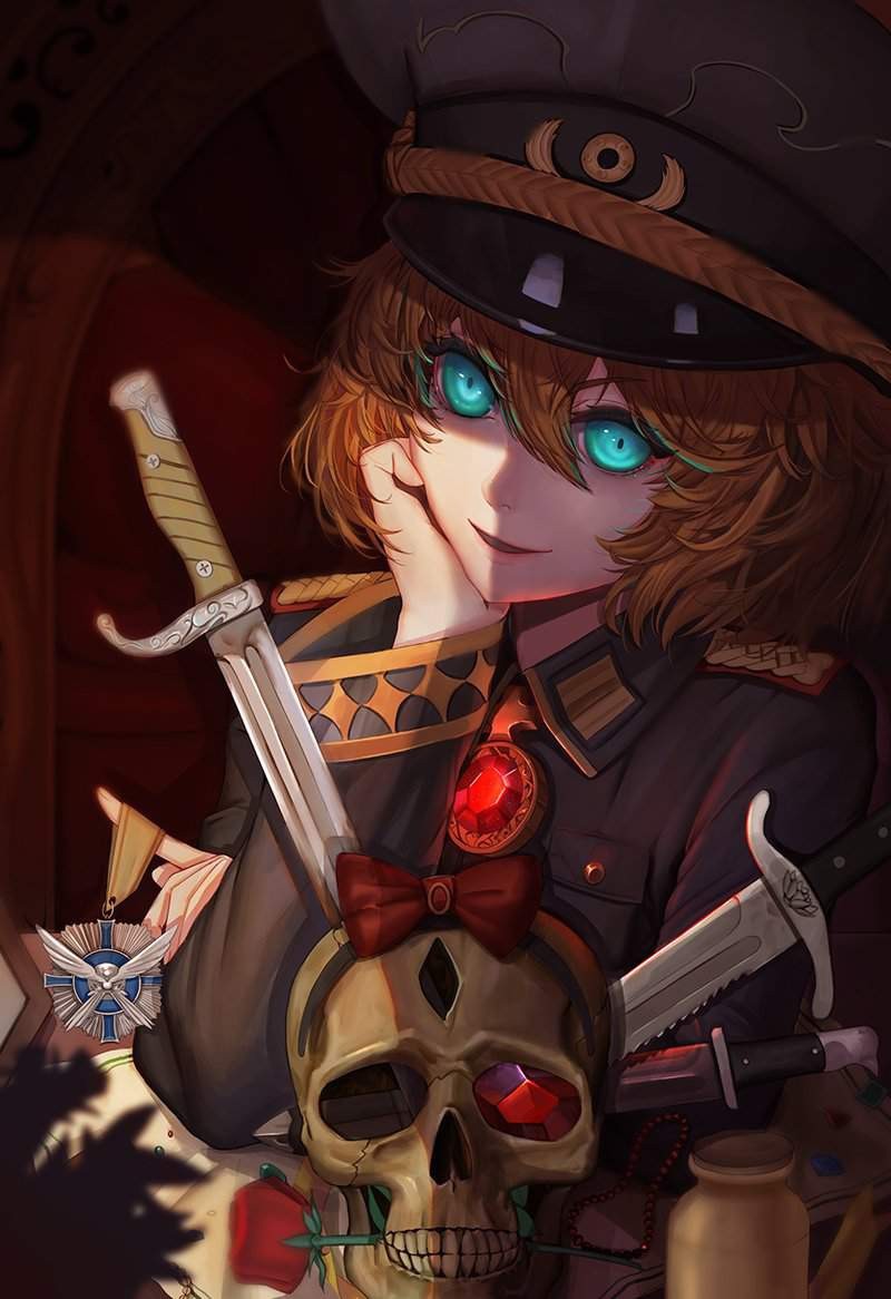 Таня Дегуршафф - Аниме, Anime Art, Арт, Tanya Degurechaff, Youjo Senki, Подборка, Длиннопост