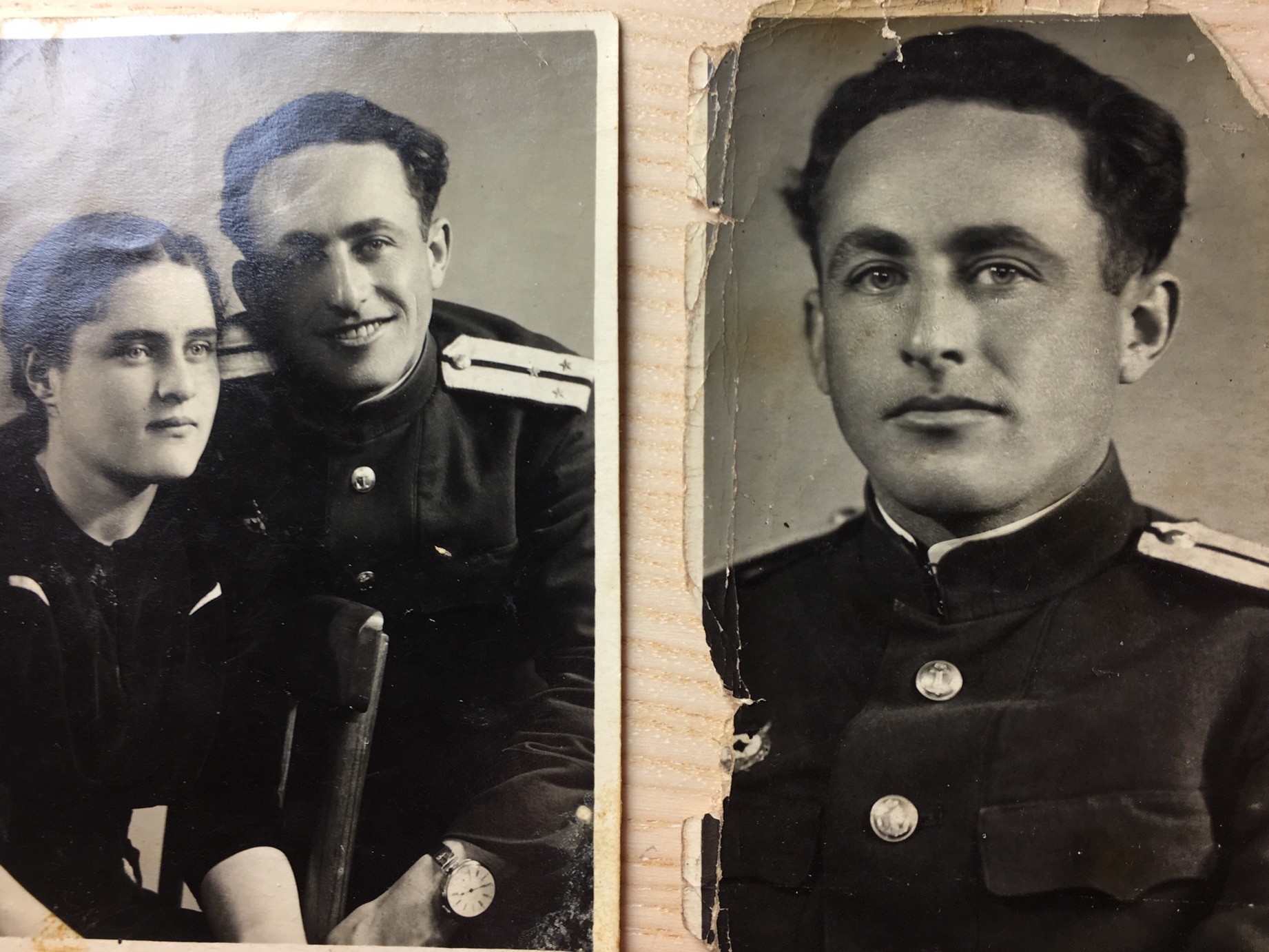 Parsing the home archive. - My, Old photo, The Great Patriotic War, archive, Jews, Navy, the USSR, Longpost